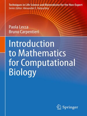cover image of Introduction to Mathematics for Computational Biology